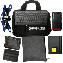 Load image into Gallery viewer, PreppComm GO Bag HF Mini with MMX 3-band PreppComm Mini Go Bag