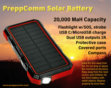 Load image into Gallery viewer, PreppComm PreppComm Solar Battery