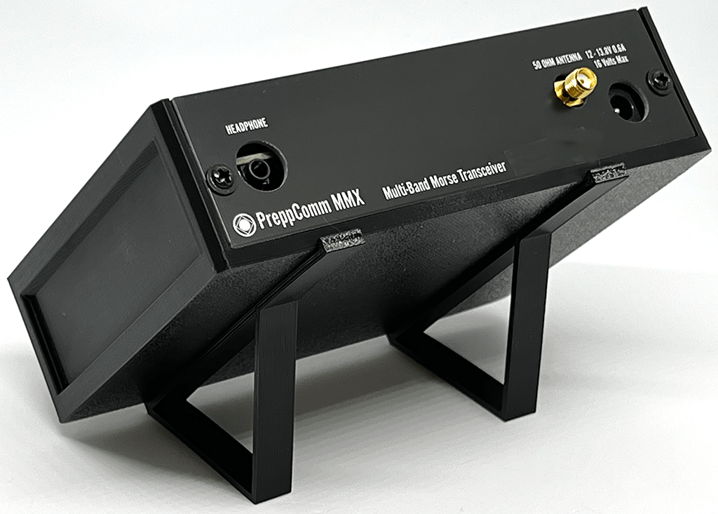 PreppComm S2X-2 Stand for MMX or DMX-40 Morse Transceivers