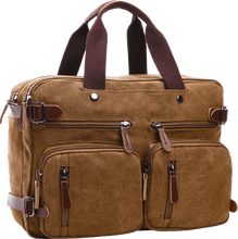 Load image into Gallery viewer, PreppComm go bags Deluxe Canvas EMP Bag
