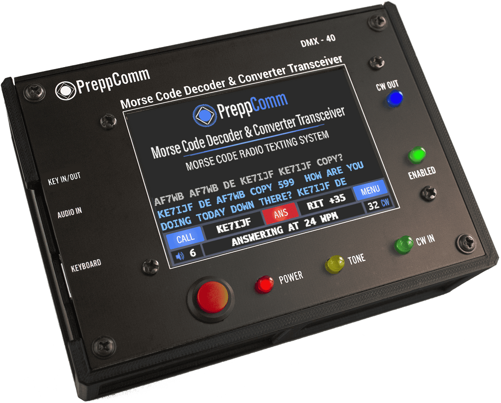 Mmx Zero Morse Code Decoder/Encoder Reference Manual – NKGL