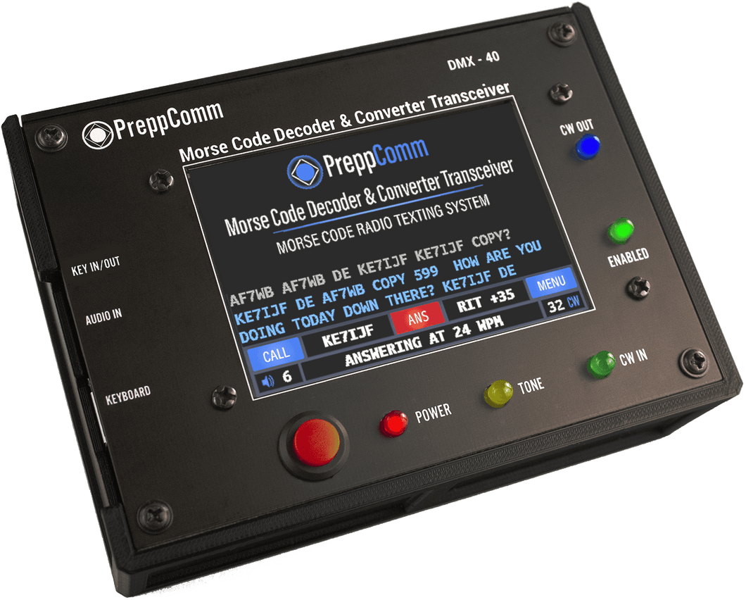 PreppComm transceivers DMX-40 Morse Code Transceiver