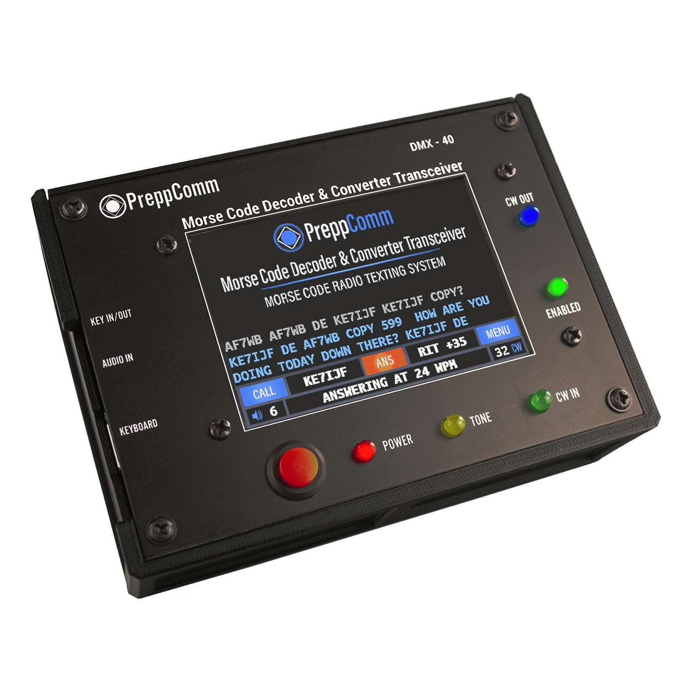 PreppComm transceivers DMX-40 Morse Code Transceiver