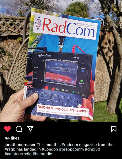 PreppComm transceivers DMX-40 Morse Code Transceiver